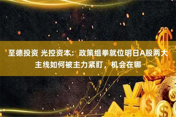 至德投资 光控资本:政策组拳就位明日A股两大主线如何被主力紧盯,机会在哪